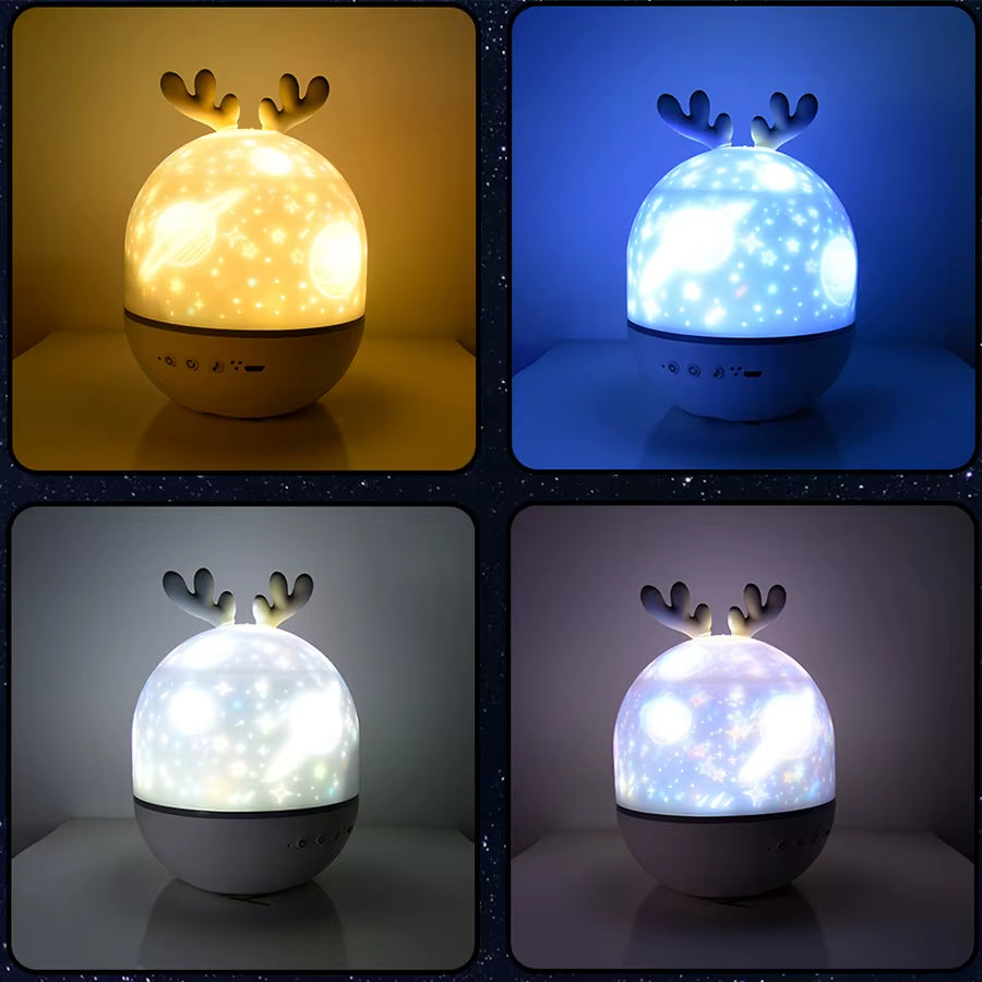 Projecteur Veilleuse Enfant | Ciel Étoilé Magique pour Votre Enfant Lumio™