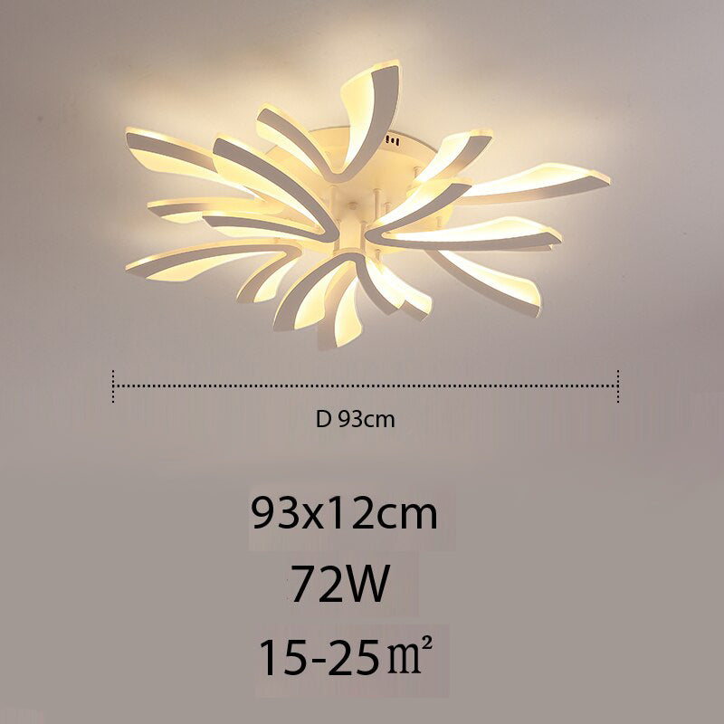 LUMIFLORA – Plafonnier LED Floral Design Moderne