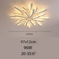 LUMIFLORA – Plafonnier LED Floral Design Moderne