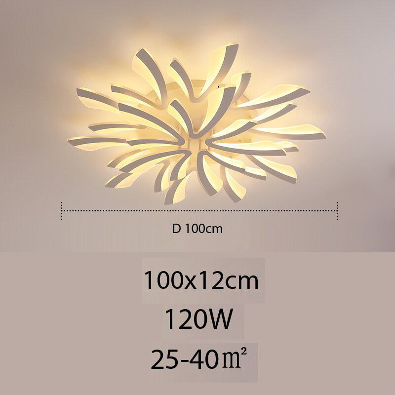 LUMIFLORA – Plafonnier LED Floral Design Moderne
