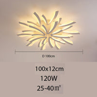 LUMIFLORA – Plafonnier LED Floral Design Moderne