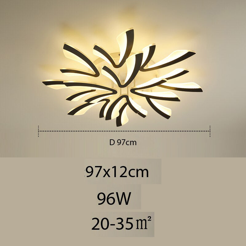LUMIFLORA – Plafonnier LED Floral Design Moderne