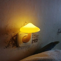 Veilleuse Champignon LED Prise | Douce Lumière Apaisante pour Nuits Sérènes