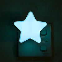 Veilleuse Étoile Prise | Lumière Douce et Apaisante pour des Nuits Sereines